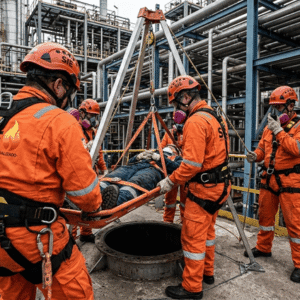 Técnicas para Rescate en Espacios Confinados