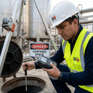 Técnicas para trabajo seguro en espacios confinados